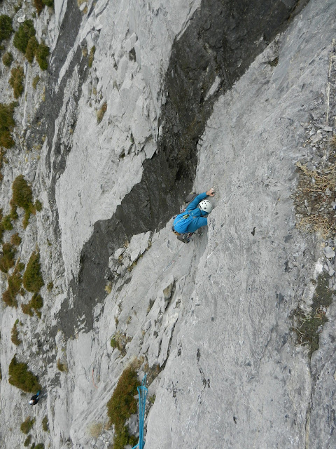 Vía Tobazogán 500m/6b+, Valle de Canfranc