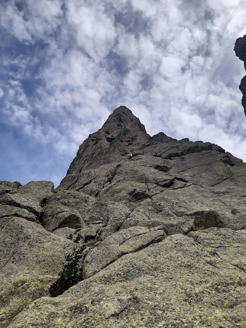 Rivas Acuña a la Punta Maria Luisa, 200m Vº+, Galayos.