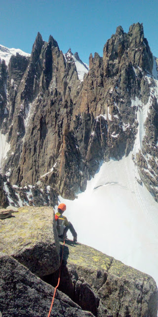 Grepon - Mer de Glace III-5c 800m
