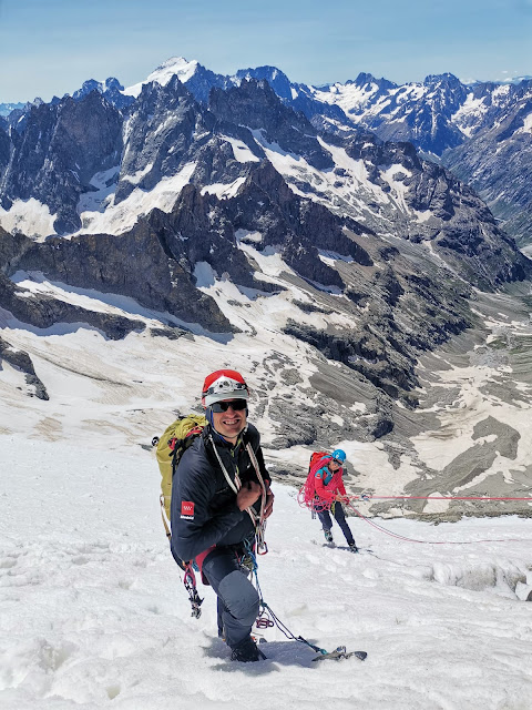 Arista del Promontoire, La Meije 3.983m