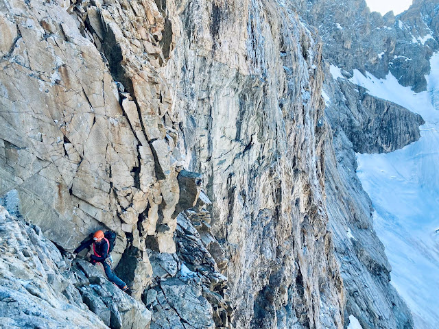 Arista del Promontoire, La Meije 3.983m