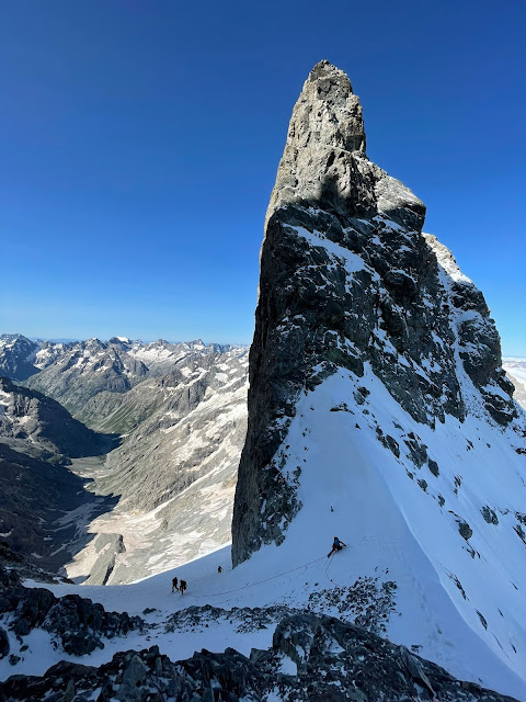 Arista del Promontoire, La Meije 3.983m