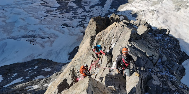 Arista del Promontoire, La Meije 3.983m