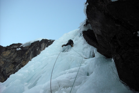 Xosé "maestro del Hielo". Gavarnie: Ice Fall + Fluido + Thanatos.