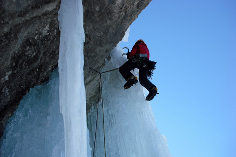 Xosé "maestro del Hielo". Gavarnie: Ice Fall + Fluido + Thanatos.