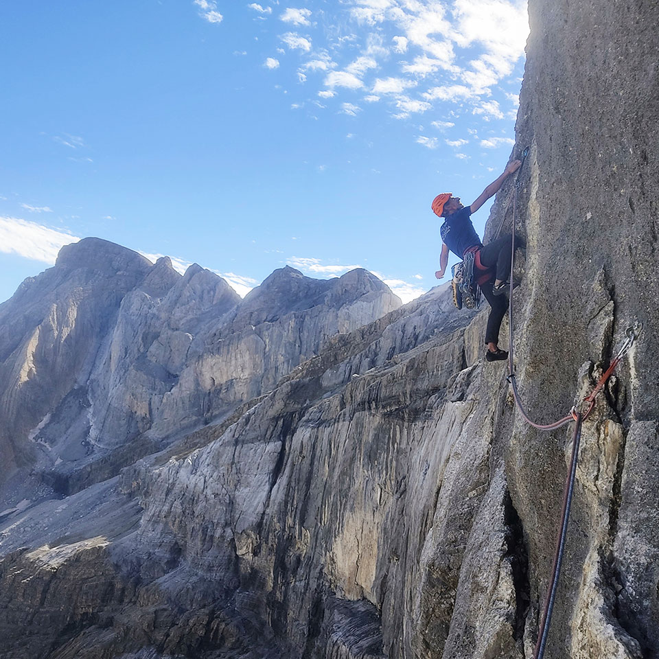 escalada en pirineos