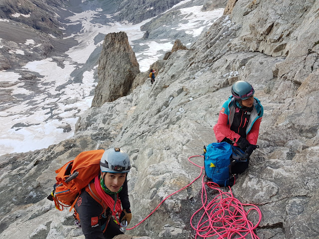 Arista del Promontoire, La Meije 3.983m