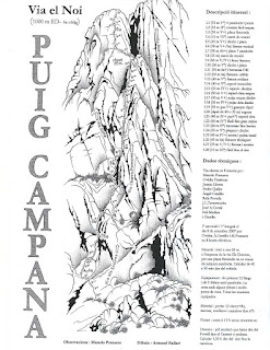 NOI al Puig Campana. Cara Oeste