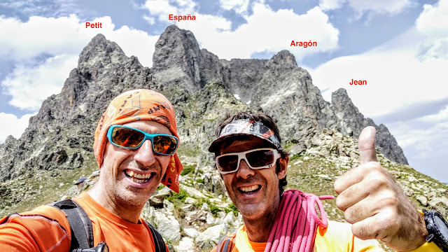Escalada de las 4 puntas al Midi d`Ossau