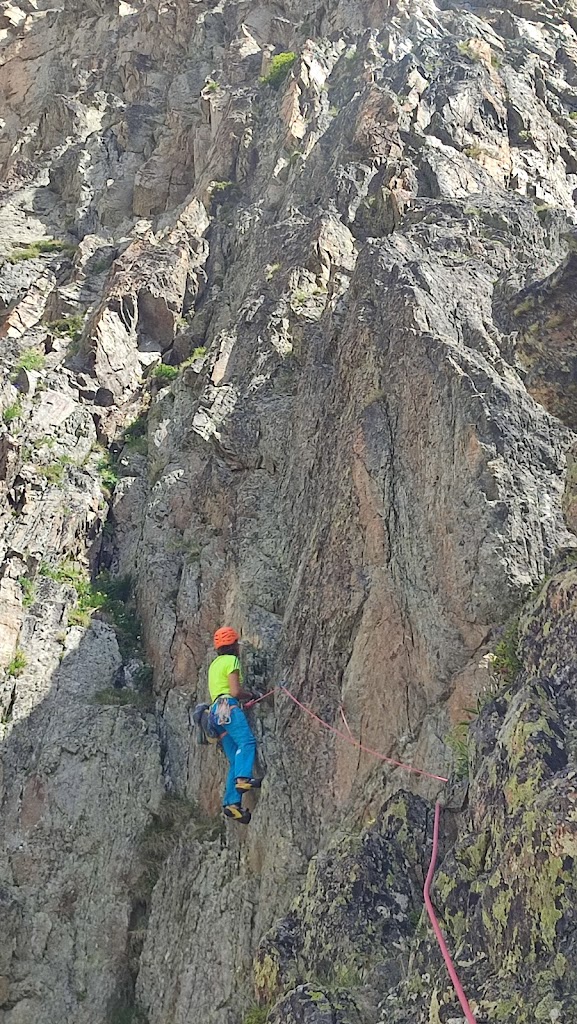 Vía Captain Crochue MD+, Tour des Croches. Index. Chamonix