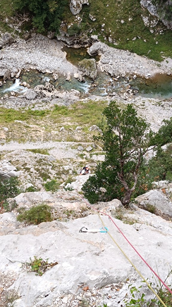 Vía Resilencia, Desfiladero del Cares (160m, 6c)