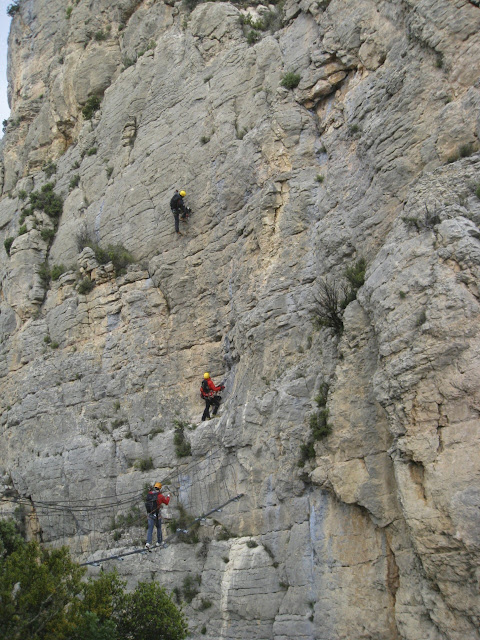 Oliana: Ferrata + Pared Bucólica + Cresta Montrebei