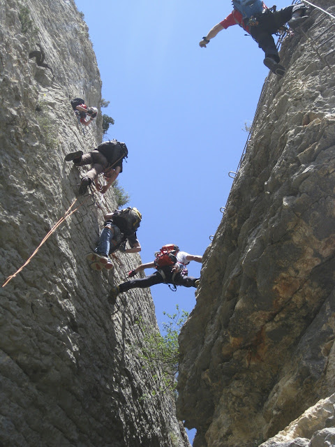 Oliana: Ferrata + Pared Bucólica + Cresta Montrebei