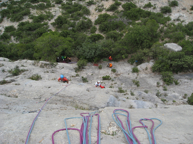 Oliana: Ferrata + Pared Bucólica + Cresta Montrebei