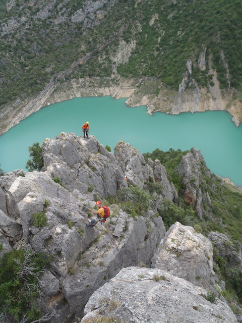 Oliana: Ferrata + Pared Bucólica + Cresta Montrebei