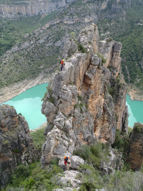 Oliana: Ferrata + Pared Bucólica + Cresta Montrebei