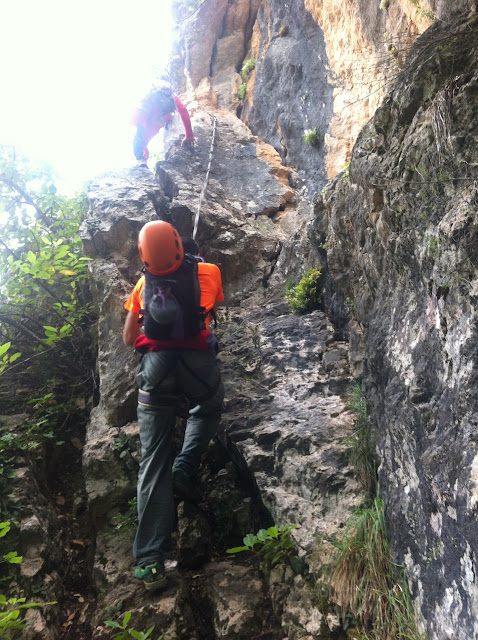 Oliana: Ferrata + Pared Bucólica + Cresta Montrebei