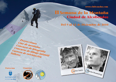 Alberto Iñurrategi y Carlos Soria invitados especiales de la II Semana de la Montaña Ciudad de Alcobendas