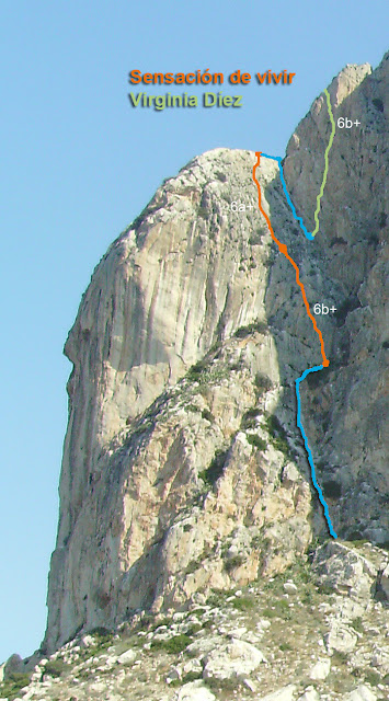 Sensación de vivir + Virginia Díez. Peñón de Ifach