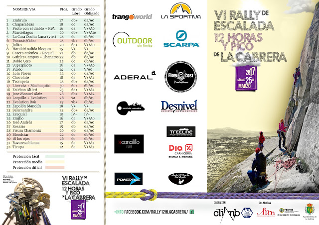 VI Rally 12h. y Pico de la Cabrera 2017