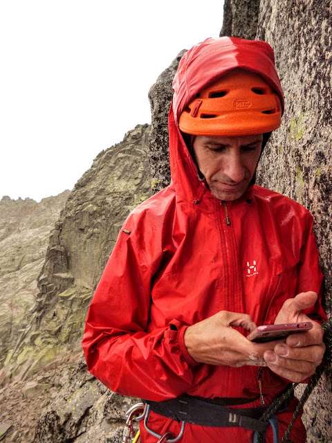 Vía Kenya - Risco Moreno - Gredos 100m/6a