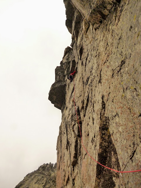 Vía Kenya - Risco Moreno - Gredos 100m/6a