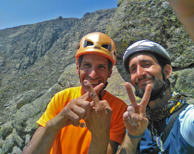Villarejo: Rafael Montiel (200m/6a+) + Maripaz (200m/6a)