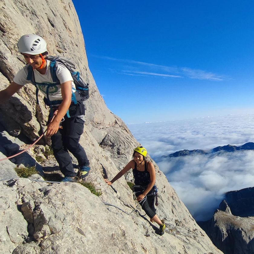 escalada en la cordillera cantábrica