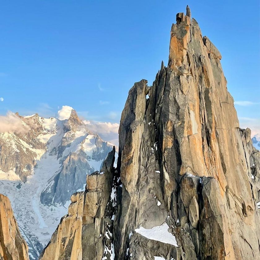 escalada en los alpes